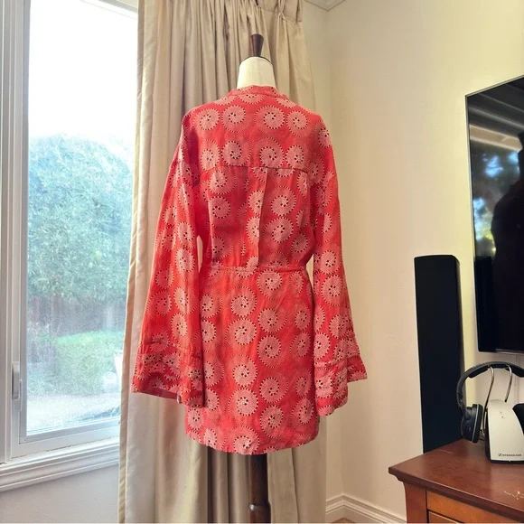 Staud Karlee Linen Dress XL - erickpacheco.com.br